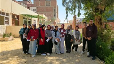 بنى سويف الأهلية تنظم زيارة لمؤسسة دار مسنين وتدريب لصحة المرأة