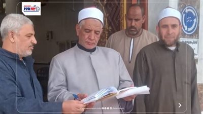 مدير أوقاف الفيوم يواصل جولاتة المرورية على المساجد لمتابعة سير العمل