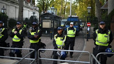 الشرطة البريطانية تحقق في حادثة وقعت قرب السفارة الإسرائيلية في لندن
