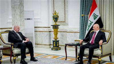 السفير المصرى ببغداد يرسل تهنئة الرئيس السيسي لنظيره العراقي بمناسبة انتخابه  