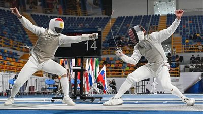 اليوم..انطلاق منافسات الأدوار النهائية للفردي بكأس العالم لسلاح الشيش بالقاهرة