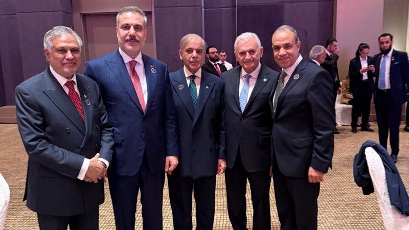 وزير الخارجية ومسئولين