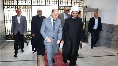 محافظ الغربية يستقبل وزير الأوقاف ويشيد بدولة التلاوة