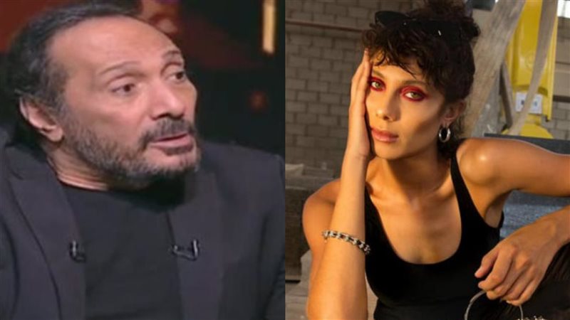 بثينة ووالدها علي