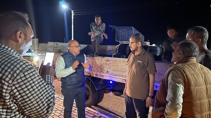 جانب من جهود الزراعة