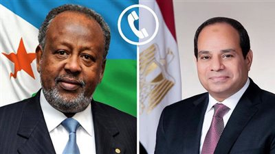 الرئيس السيسي يؤكد دعم العلاقات الأخوية مع جيبوتي وتكثيف التنسيق المشترك