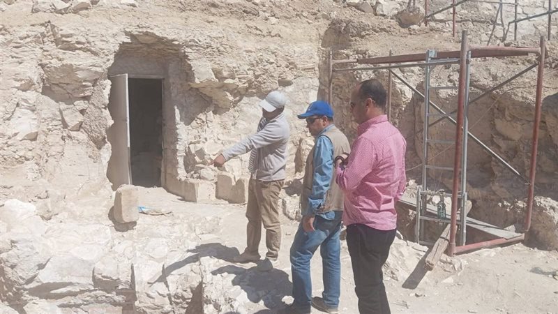 من موقع أعمال البعثة