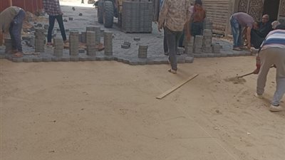 بتكلفة ٧ مليون و ٩٠٠ ألف جنيه تطوير منطقة كفر الحوت بالشرقية