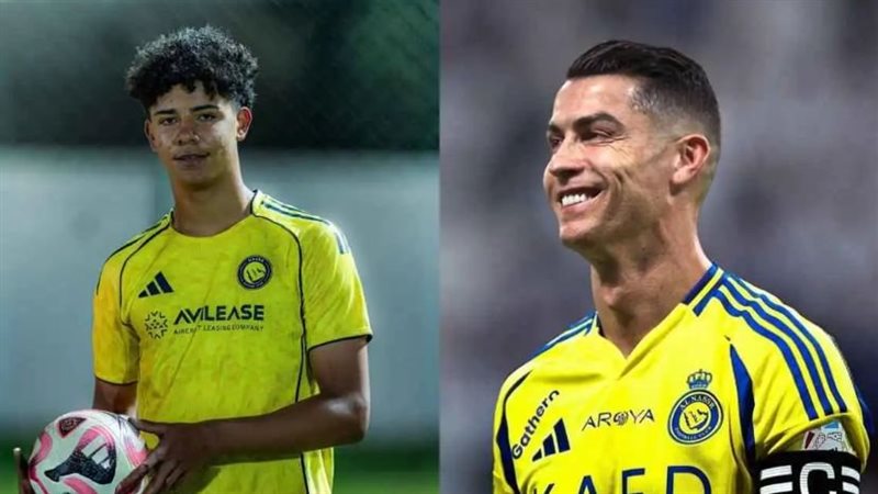 رونالدو ونجله جونيور