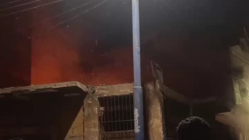 صورة من الحريق