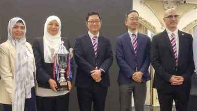 محافظة السويس تحقق المركز الأول جمهوريا في الذكاء الاصطناعي وتحصد  كأس التفوق 