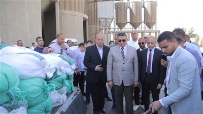 من إحدى المزارع الحقلية بدندرة.. محافظ قنا يطلق إشارة بدء موسم حصاد القمح
