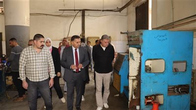 محافظ القليوبية يقود جولة ميدانية بقرية