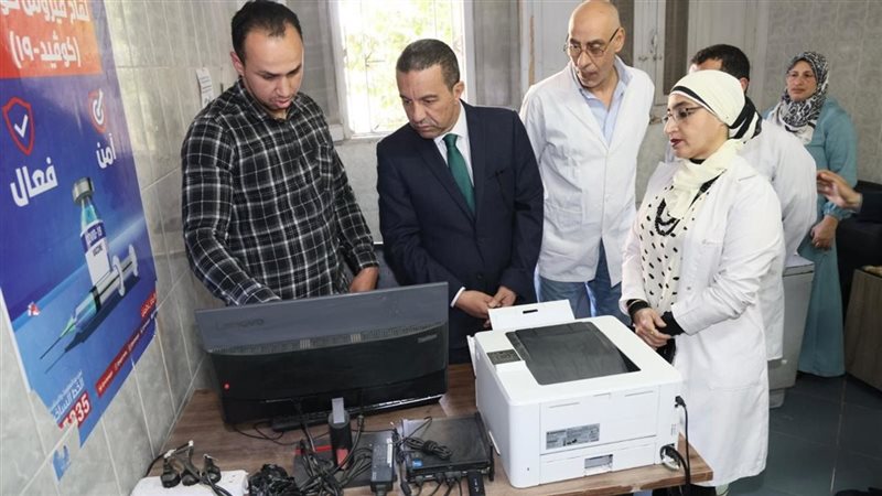 جانب من الزيارة 