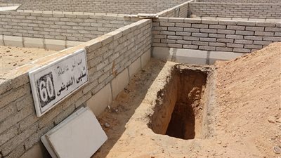 هنا سيدفن الدكتور ضياء الدين العوضى عقب تشييع جنازته بمسجد التوحيد