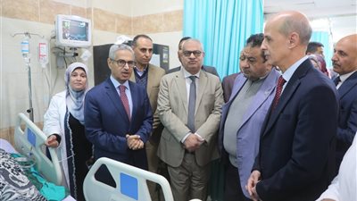 110 الف مريض استقبلتهم مستشفيات بنى سويف الجامعية خلال الربع الأول بعام 2026