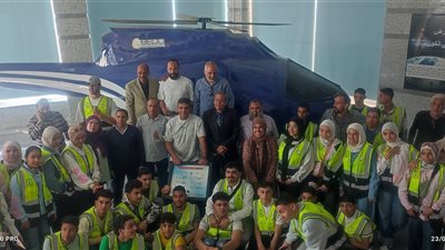 زيارة وفد التربية الخاصة بالقليوبية للمركز الاستكشافي بالسويس لتبادل الخبرات