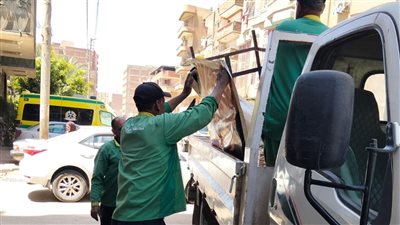 تحرير 54 محضر إشغال وإزالة فورية خلال حملات بالشهداء والباجور بالمنوفية