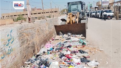 حملات مكثفة للنظافة ورفع الإشغالات وتجميل الشوارع بالفيوم ويوسف الصديق وطامية 