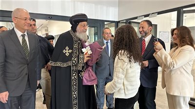 البابا تواضروس الثاني يصل إلى العاصمة التركية أنقرة