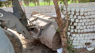 مديرية الزراعة بالقليوبيةتطلق حملات مكبرة لإزالة التعديات على الاراضى الزراعية