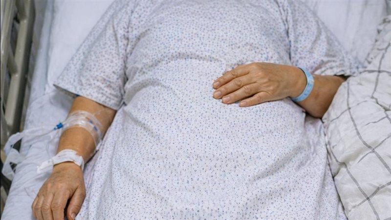 إنقاذ مريضة تعانى