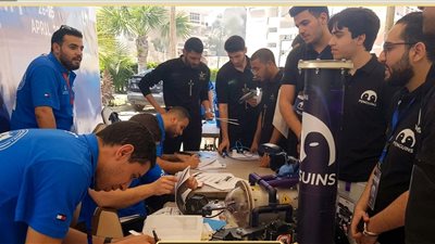 فريق “Penguin” بجامعة الزقازيق يحصد المركز الثاني في مسابقة MATE ROV Egypt 202