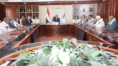 ماحدش بيشتغل لوحده.. رسالة محافظ بنى سويف للمزارعين لإنجاح موسم توريد القمح