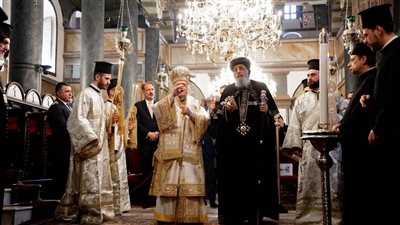 البابا تواضروس يلقي عظة «حاملات الطيب» من الكرسي القسطنطيني