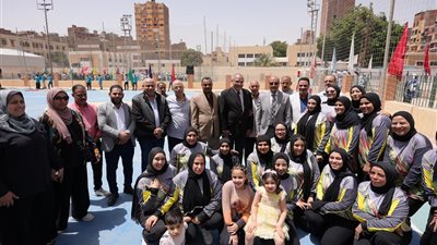 محافظ أسيوط يفتتح ملعب الإكليريك بنادي الشبان المسلمين بعد تطويره