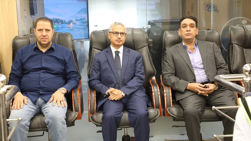 محافظ بنى سويف والسكرتير
