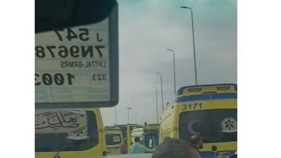 مصرع 3 وإصابة آخرين في حادث تصادم مروع أعلى الدائري بالوراق