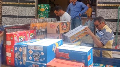 بنى سويف| رفع 307 حالة إشغال بالفشن وضبط البان غير صالحة بسمسطا