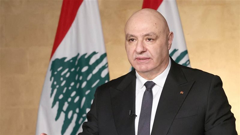 الرئيس اللبناني جوزيف