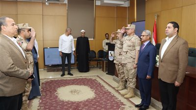 «يوم الوفاء» ببني سويف.. تكريم أسر الشهداء ومصابي العمليات العسكرية
