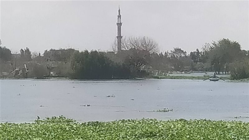 جانب من ارتفاع المنسوب