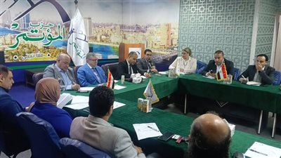 حزب المؤتمر يستضيف لقاءً حواريًا حول دور الأحزاب في تنفيذ الاستراتيجية الوطنية
