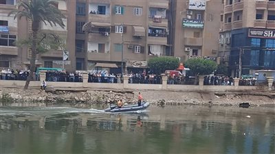 العثور على جثمان شخص غريق فى بحر شبين الكوم بمحافظة المنوفية
