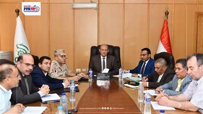سكرتير عام الفيوم يترأس اجتماع لجنة البت في طلبات تقنين أراضي الدولة