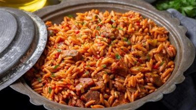     حضري طاجن لسان عصفور باللحم بخطوات بسيطة وطعم غني