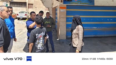 «شارع نظيف.. رصيف آمن».. حملة موسعة لرفع الإشغالات بالإسماعيلية