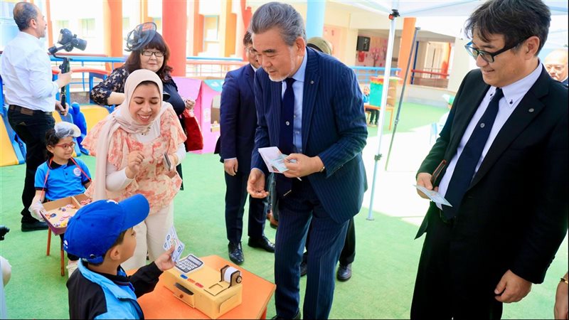 صورة من الزيارة 