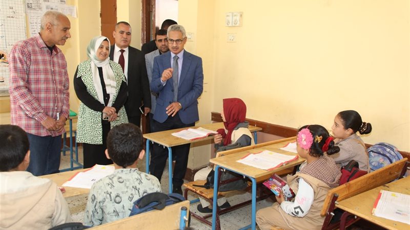 محافظ بنى سويف خلال