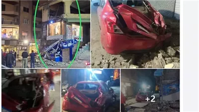 عارفة عبد الرسول تعلن تهشم سيارة نجلها بعد سقوط شرفة منزل عليها بالإسكندرية