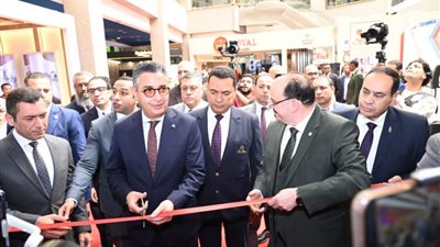 وزير التموين يفتتح فعاليات الدورة الـ18 لمعرضي «سيراميكا ماركت وهوميكس»