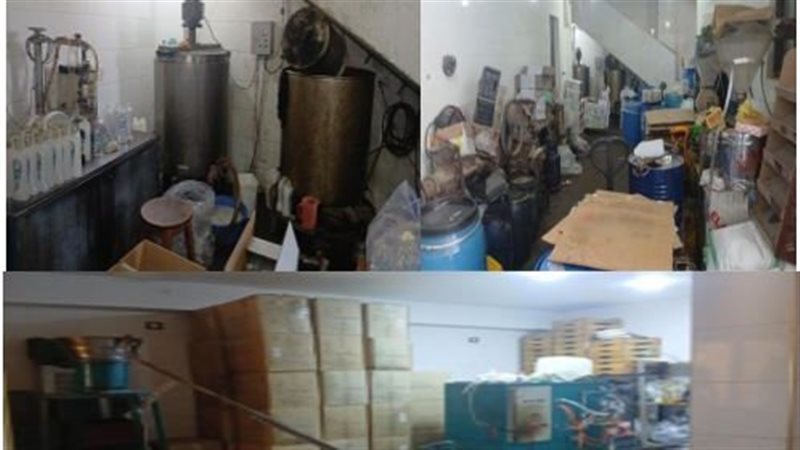 سقوط مدير مصنع مستلزمات