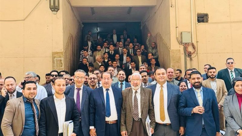 وقفة احتجاجية للمحامين