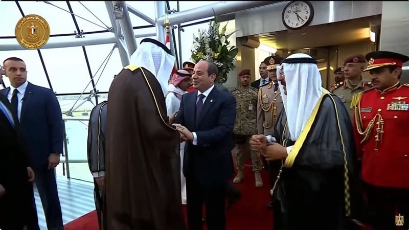 وصول الرئيس السيسي