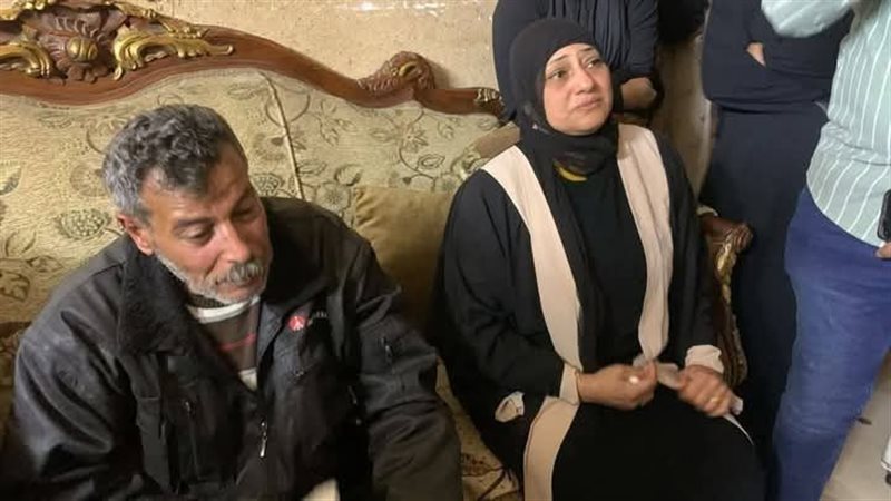 أسرة الشاب أحمد ضحية