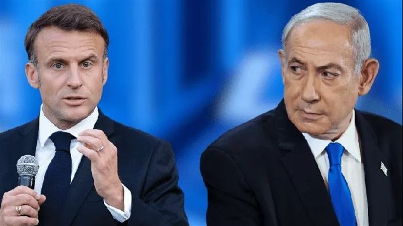 ماكرون ونتيناهو
